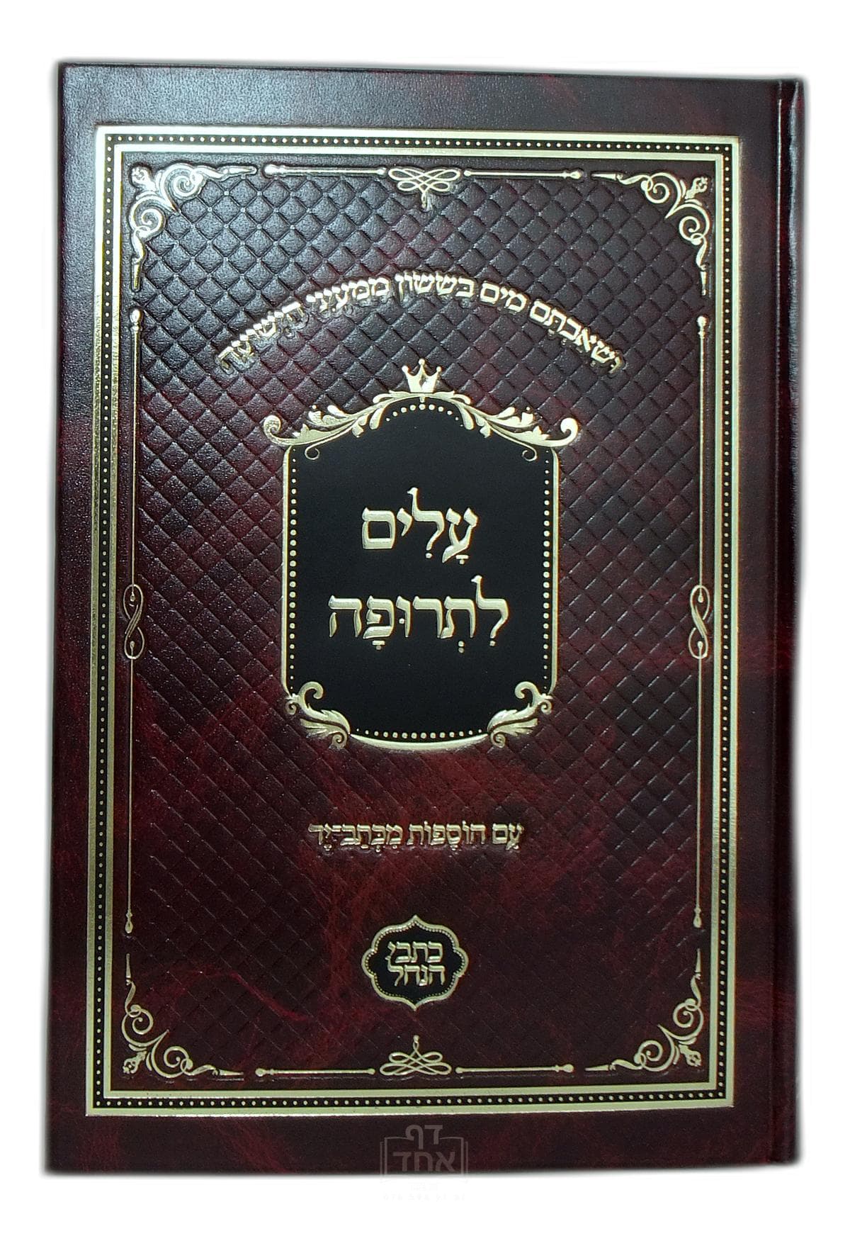 עלים לתרופה עם הוספות מכתב יד כתבי הנחל